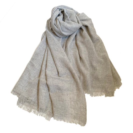 Saved new york Cashmere scarf grey